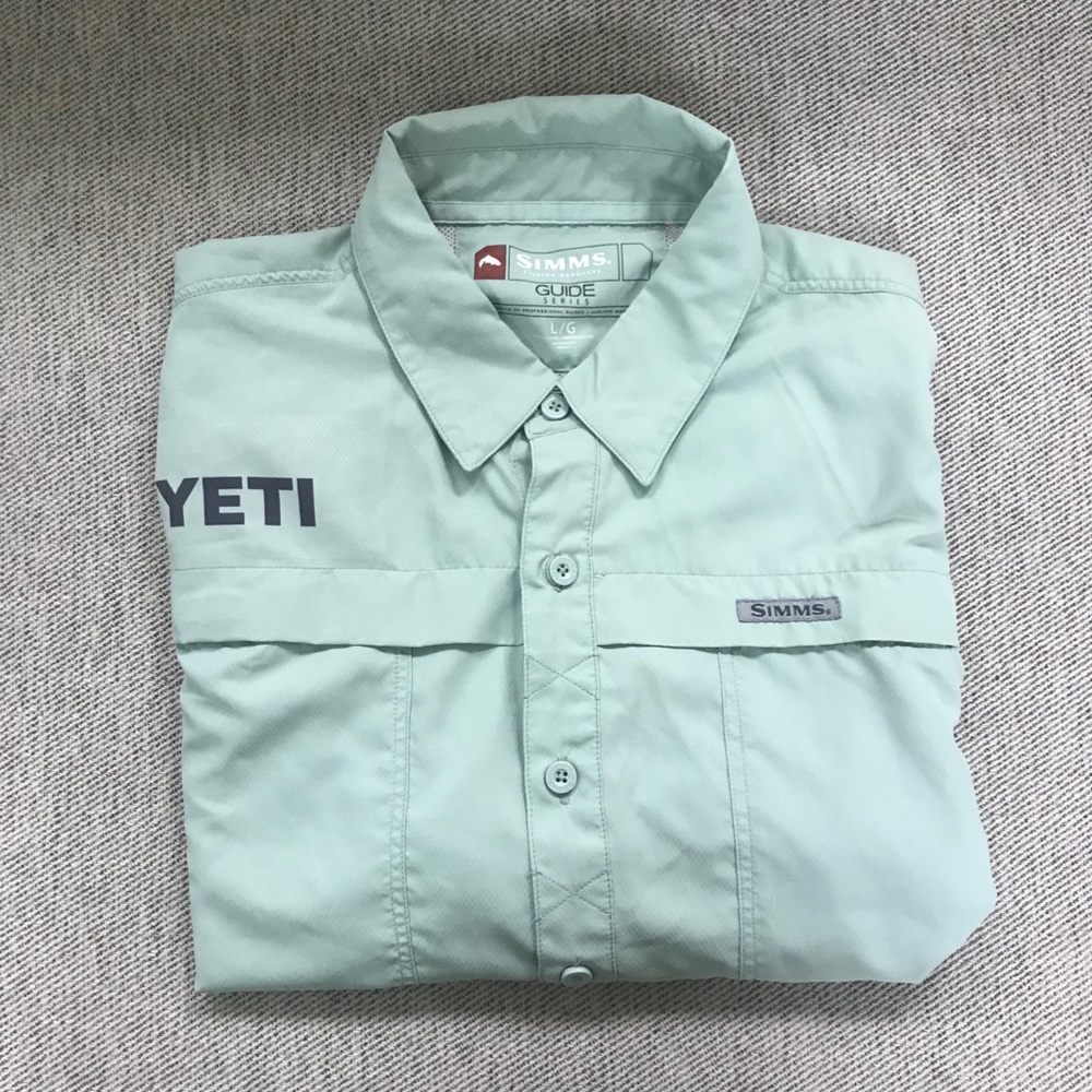 YETI Simms Fishing Shirts, size L